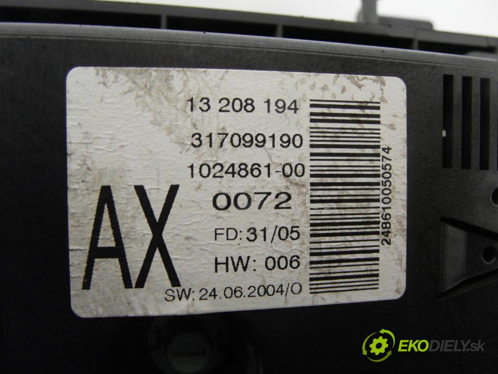 OPEL ASTRA H (A04) HB 2005 66,00 1.3 CDTI - Z 13 DTH 1248,00 RADIO CD 13190856 ; 453116245 ; 13208194