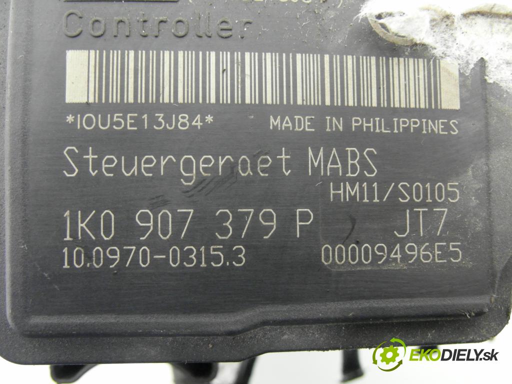 SEAT ALTEA (5P1) MINIVAN 2004 75,00 1.6 - BGU 1595,00 pumpa ABS 1K0907379P ; 1K0614117J ; 10020700554 (Pumpa ABS)