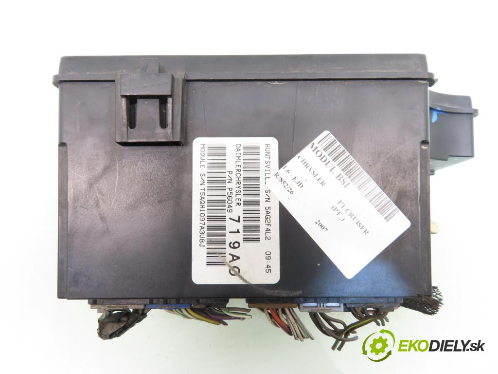 CHRYSLER PT CRUISER (PT_) HB 2007 85,00 1.6 - EJD 1598,00 MODUL BSI P56049719AO