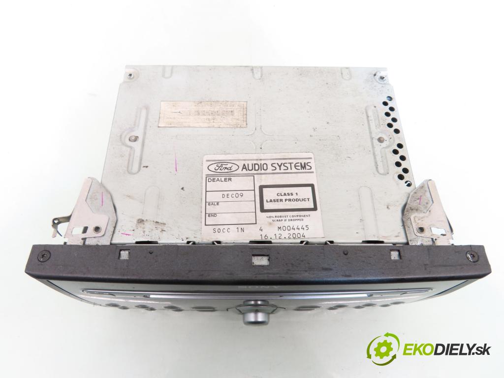 FORD FOCUS II Turnier (DA_, FFS, DS) KOMBI 2004 80,00 1.6 TDCi - G8DA 1560,00 RADIO CD 4M5T18C815BE