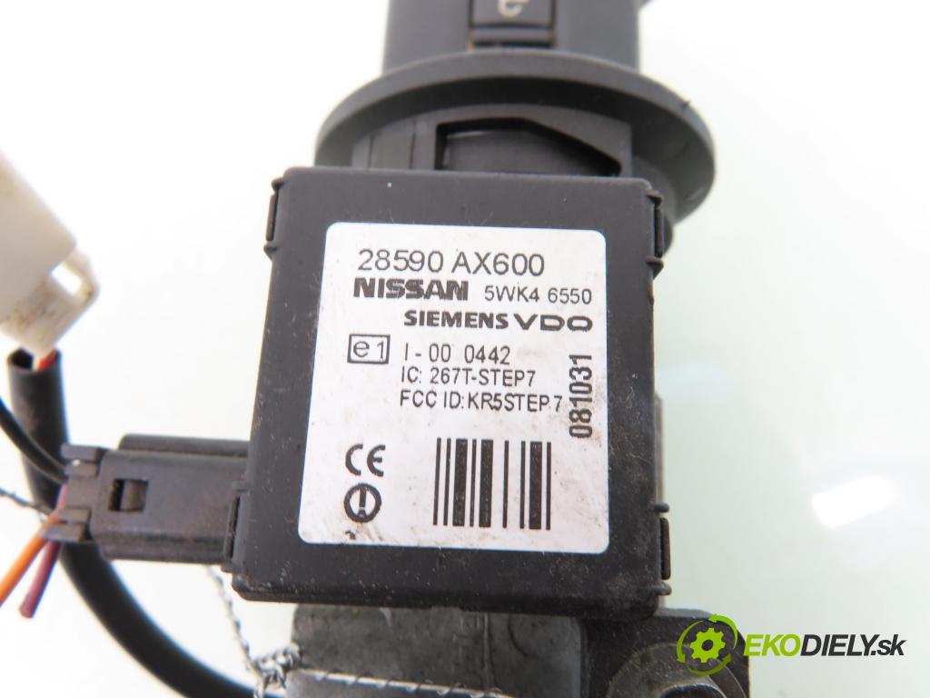 NISSAN NOTE (E11, NE11) HB 2006 63,00 1.5 dCi - K9K 276 1461,00 spínačka / VLOŽKY N0502823 ; 28590AX600