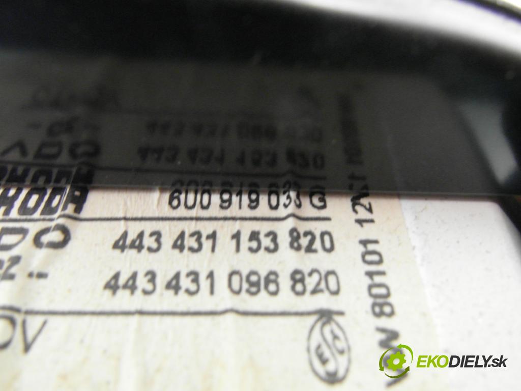 SKODA FELICIA II (6U1) HB 2000 50,00 1.3 - AMH 1289,00 prístrojovka na ODKAZ 6U0919033G ; 443431153820 ; 443431096820