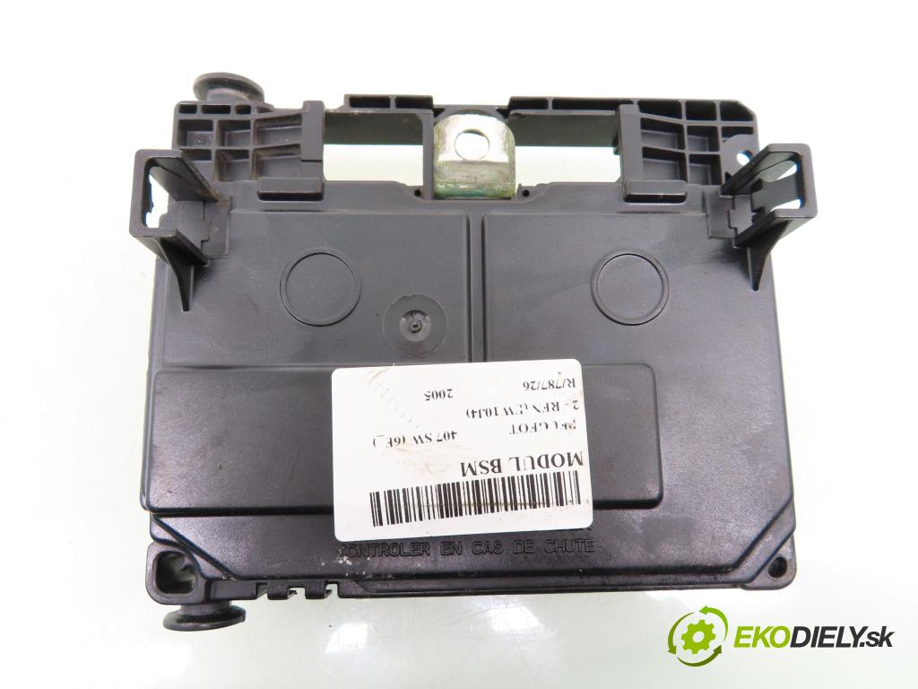 PEUGEOT 407 SW (6E_) KOMBI 2005 100,00 2 - RFN (EW10J4) 1997,00 MODUL BSM 9656086180 ; S118983002J