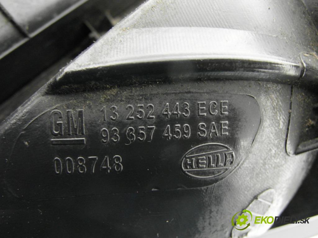 OPEL ASTRA H GTC (L08) COUPE 2005 77,00 1.6 - Z 16 XE1 1598,00 světlo levé zadní 13252443 ; 93357459 ; 342691834