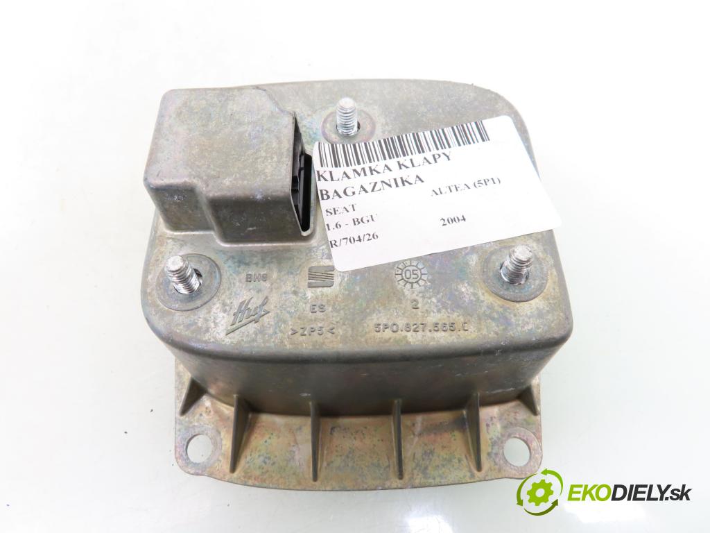 SEAT ALTEA (5P1) MINIVAN 2004 75,00 1.6 - BGU 1595,00 klika dveří kufr 5P0827565C