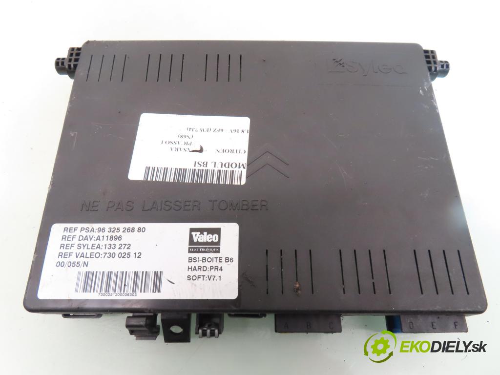 CITROEN XSARA PICASSO (N68) MINIVAN 2000 85,00 1.8 16V - 6FZ (EW7J4) 1749,00 MODUL BSI 9632526880