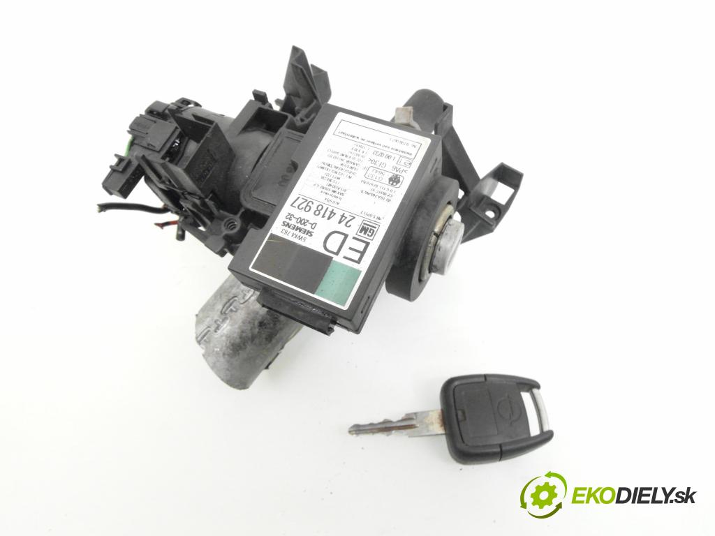 OPEL ZAFIRA A Nadwozie Wielkopojemne (MPV) (T98)  MINIVAN 2000 74,00 1.6 16V - X 16 XEL 1598,00 spínačka / imobilizéra IMMO / řídící jednotka 16250009 ; 24418927