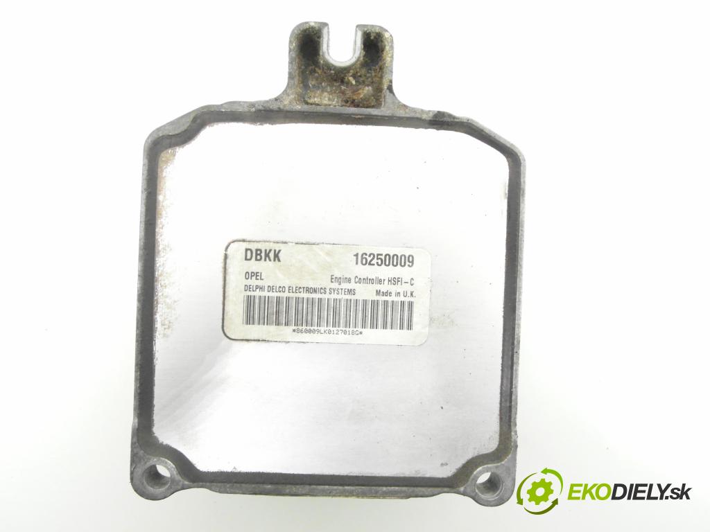 OPEL ZAFIRA A Nadwozie Wielkopojemne (MPV) (T98)  MINIVAN 2000 74,00 1.6 16V - X 16 XEL 1598,00 spínačka / imobilizéra IMMO / řídící jednotka 16250009 ; 24418927