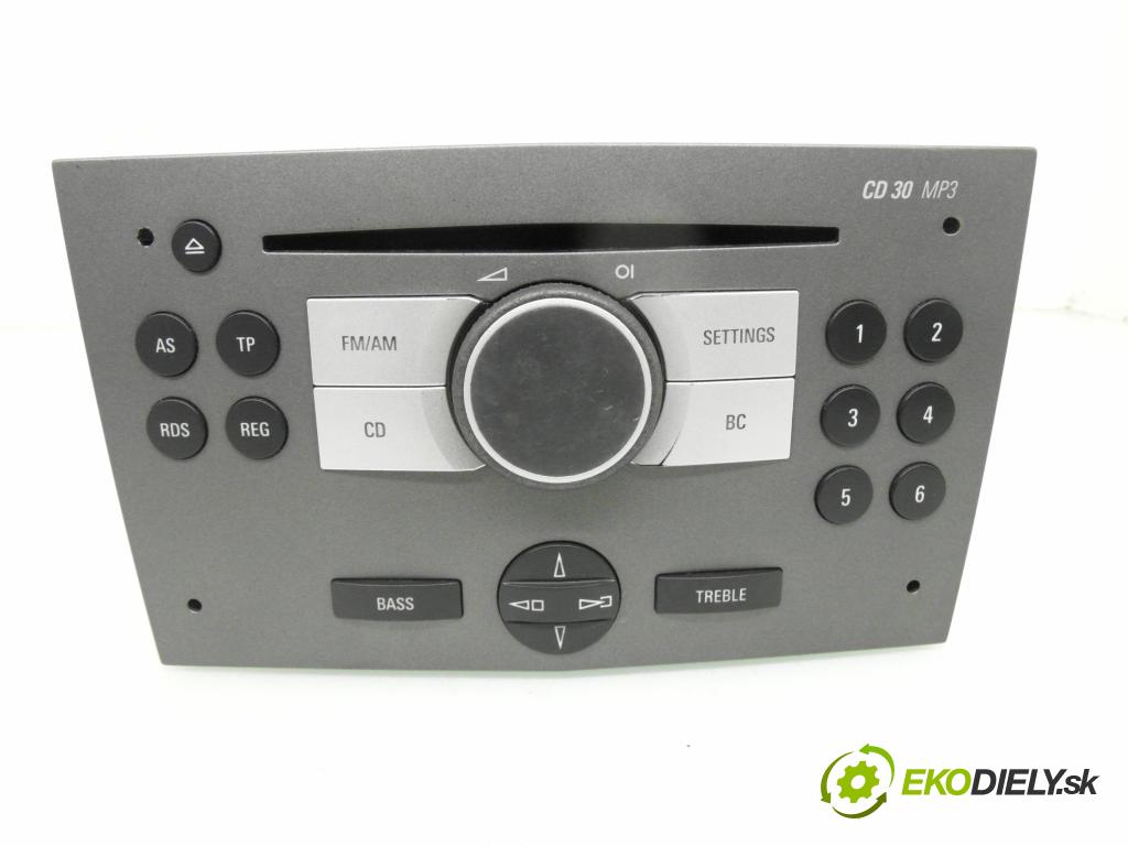 OPEL ASTRA H GTC (L08) COUPE 2005 77,00 1.6 - Z 16 XE1 1598,00 RADIO CD 13154304 ; 453116246 ; 13111165