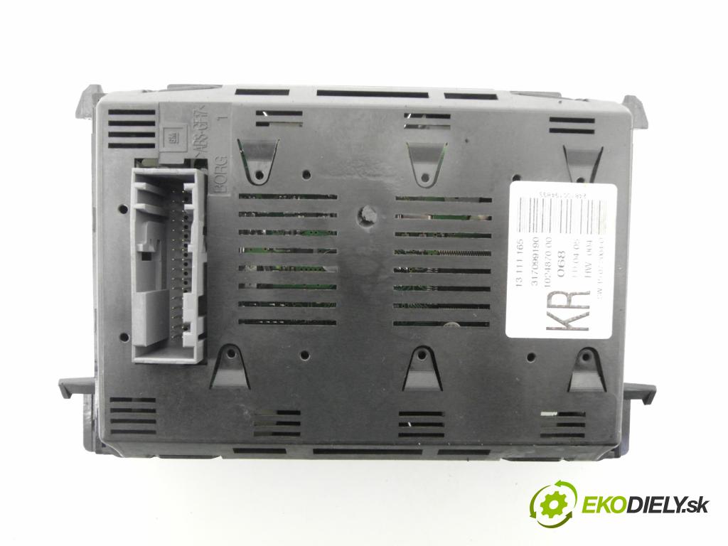 OPEL ASTRA H GTC (L08) COUPE 2005 77,00 1.6 - Z 16 XE1 1598,00 RADIO CD 13154304 ; 453116246 ; 13111165