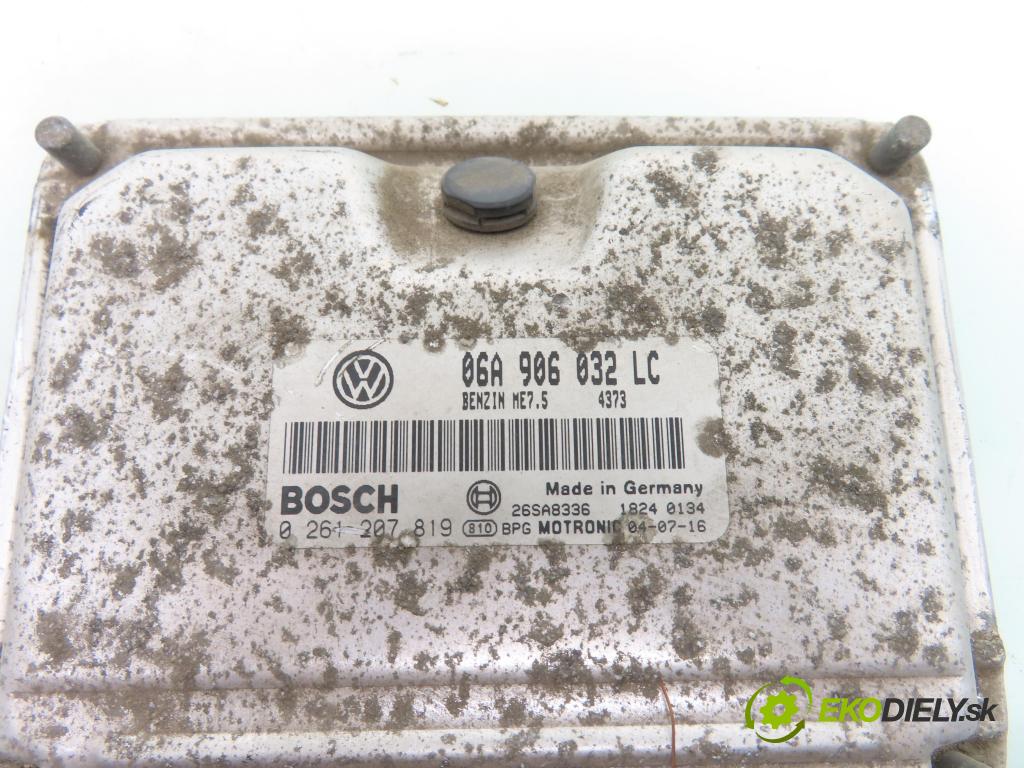 SKODA OCTAVIA I (1U2) SEDAN 2004 85,00 2 - AZJ 1984,00 Riadiaca jednotka Motor 06A906032LC ; 0261207819