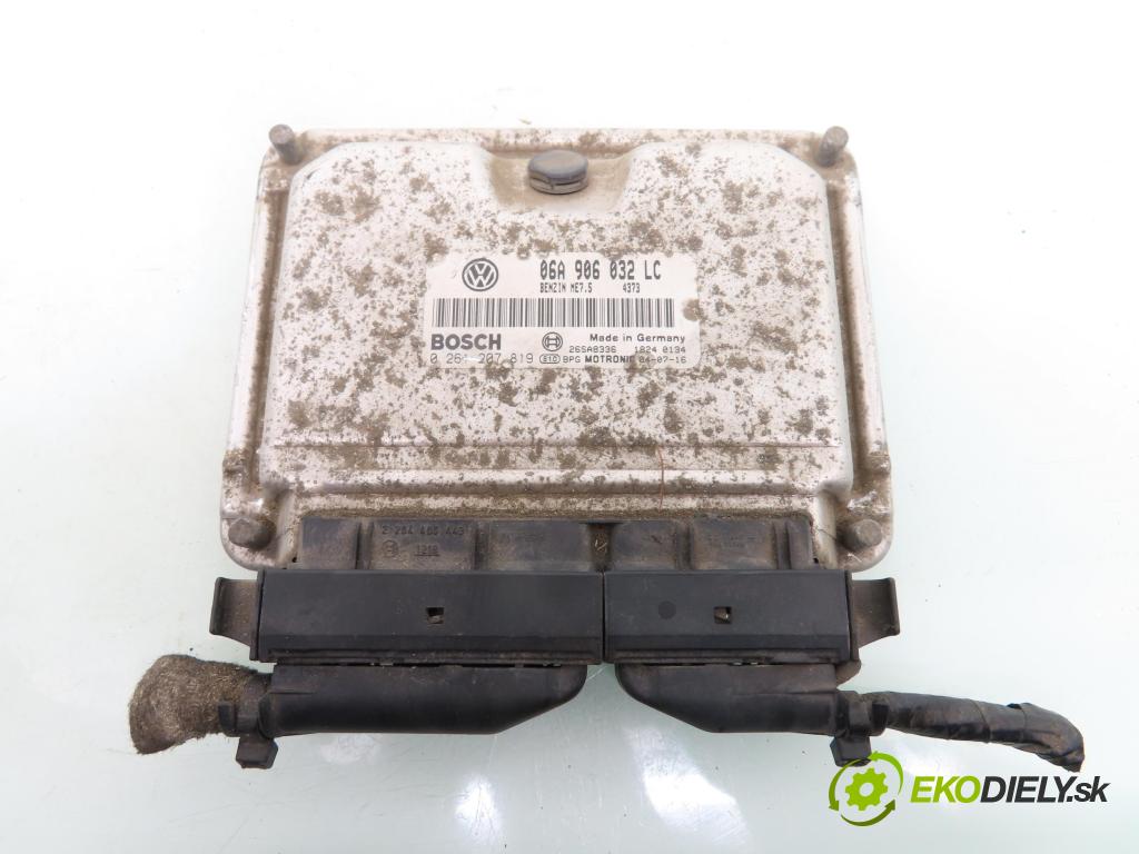 SKODA OCTAVIA I (1U2) SEDAN 2004 85,00 2 - AZJ 1984,00 Riadiaca jednotka Motor 06A906032LC ; 0261207819