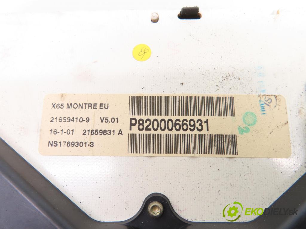 RENAULT THALIA I (LB0/1/2_) SEDAN 2001 55,00 1.4 - K7J 700 1390,00 Prístrojovka elektrický P8200066931