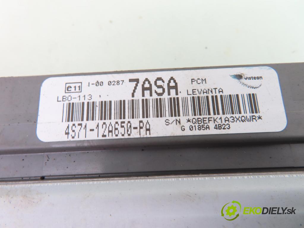 FORD MONDEO III Turnier (BWY) KOMBI 2004 92,00 1.8 16V - CHBA 1798,00 Riadiaca jednotka Motor 4S7112A650PA