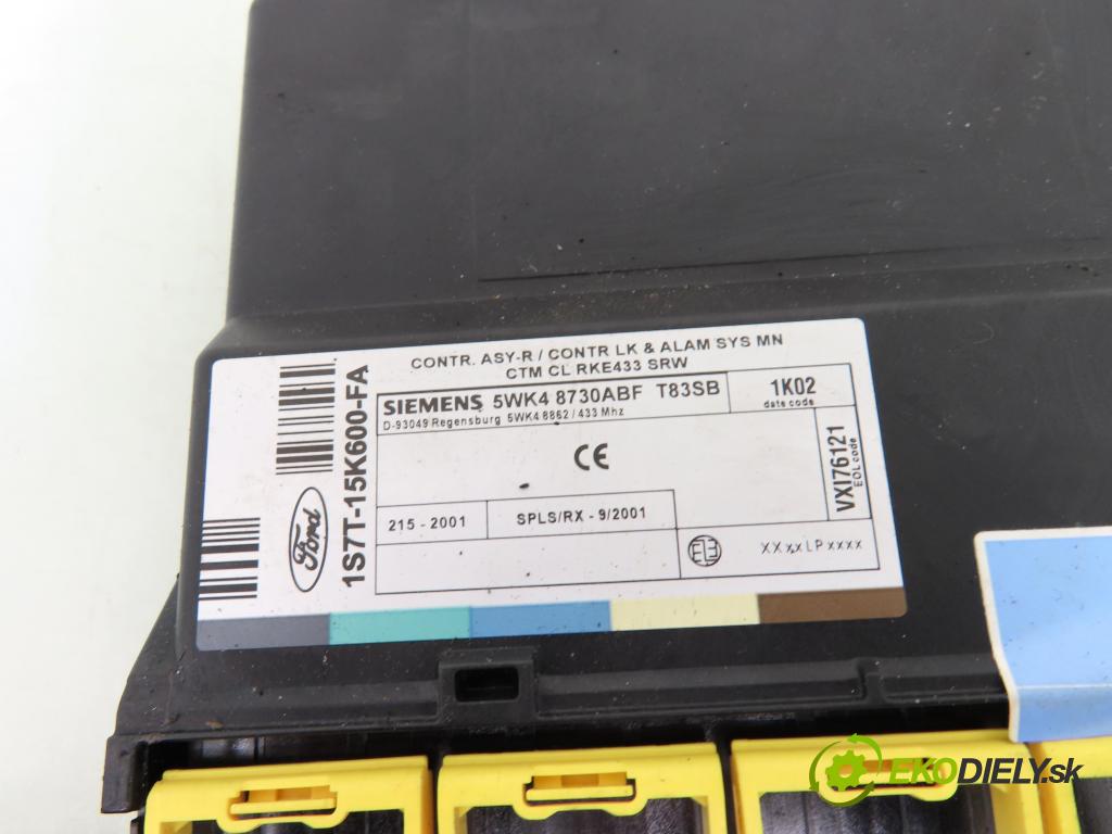 FORD FOCUS (DAW, DBW) HB 2001 74,00 1.6 16V - FYDA 1596,00 spinačka / imobilizéra IMMO / Riadiaca jednotka 1M5F12A650BC ; 5WK48730ABF