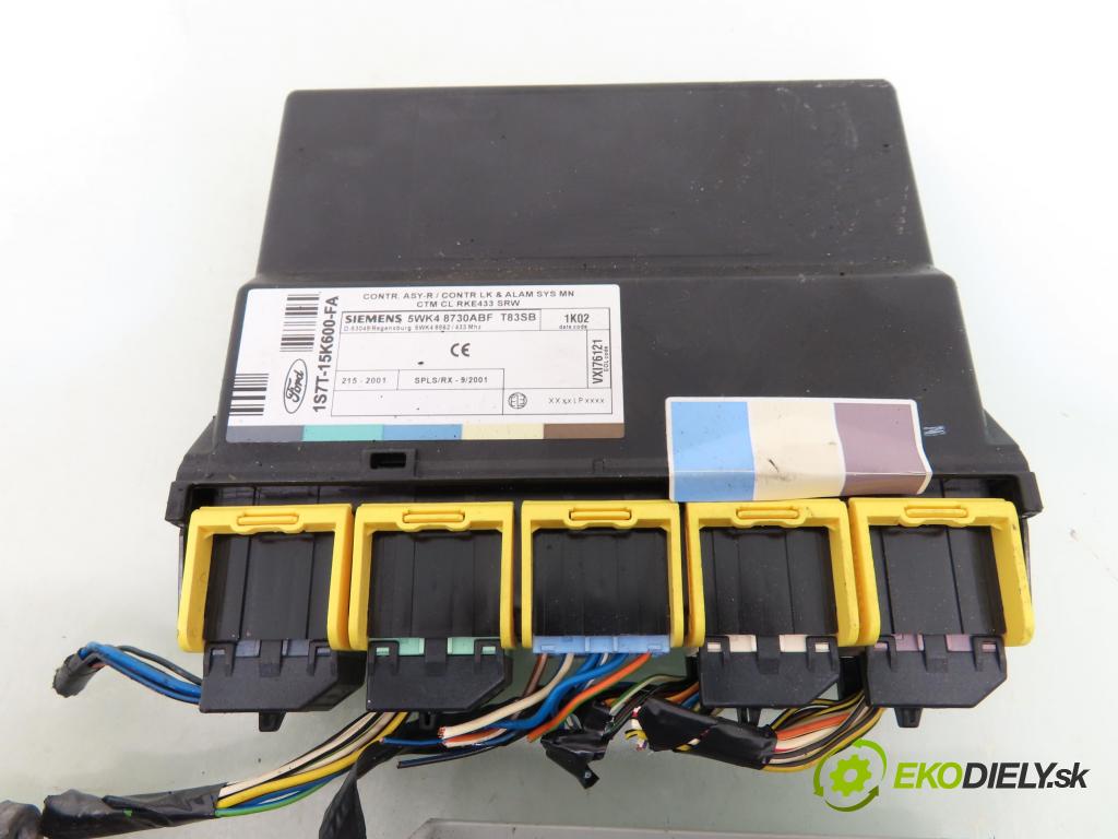 FORD FOCUS (DAW, DBW) HB 2001 74,00 1.6 16V - FYDA 1596,00 spinačka / imobilizéra IMMO / Riadiaca jednotka 1M5F12A650BC ; 5WK48730ABF