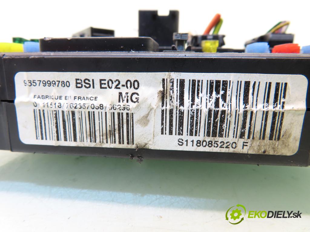 CITROEN XSARA PICASSO (N68) MINIVAN 2006 80,00 1.6 16V - NFU (TU5JP4) 1587,00 MODUL BSI 9657999780 ; S118085220F