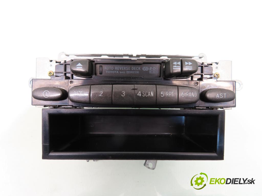 TOYOTA YARIS (_P1_) HB 2000 50,00 1.0 (SCP10_) - 1SZ-FE 998,00 RADIO modul 8612052020