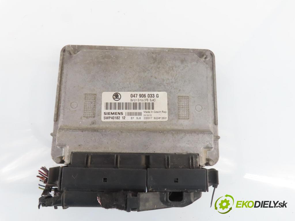 SKODA FABIA I SEDAN (6Y3) SEDAN 2002 50,00 1.4 - AME 1397,00 spínačka / imobilizéra IMMO / řídící jednotka 047906033G ; 5WP4018212 ; 6Y1919860C