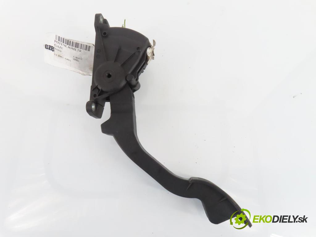 FORD FOCUS C-MAX (DM2) MINIVAN 2006 80,00 1.6 TDCi - G8DA 1560,00 Potenciometer plynu 3M519F836AH ; 6PV00864136 (Potenciometer plynového pedálu)