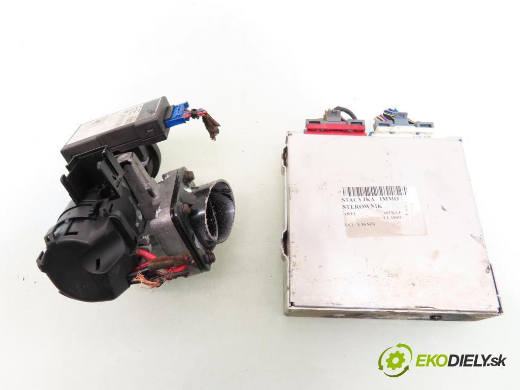 OPEL ASTRA G liftback (T98) HB 1998 55,00 1.6 - X 16 SZR 1598,00 spínačka / imobilizéra IMMO / řídící jednotka 16214229 ; 26034041 ; 26034040