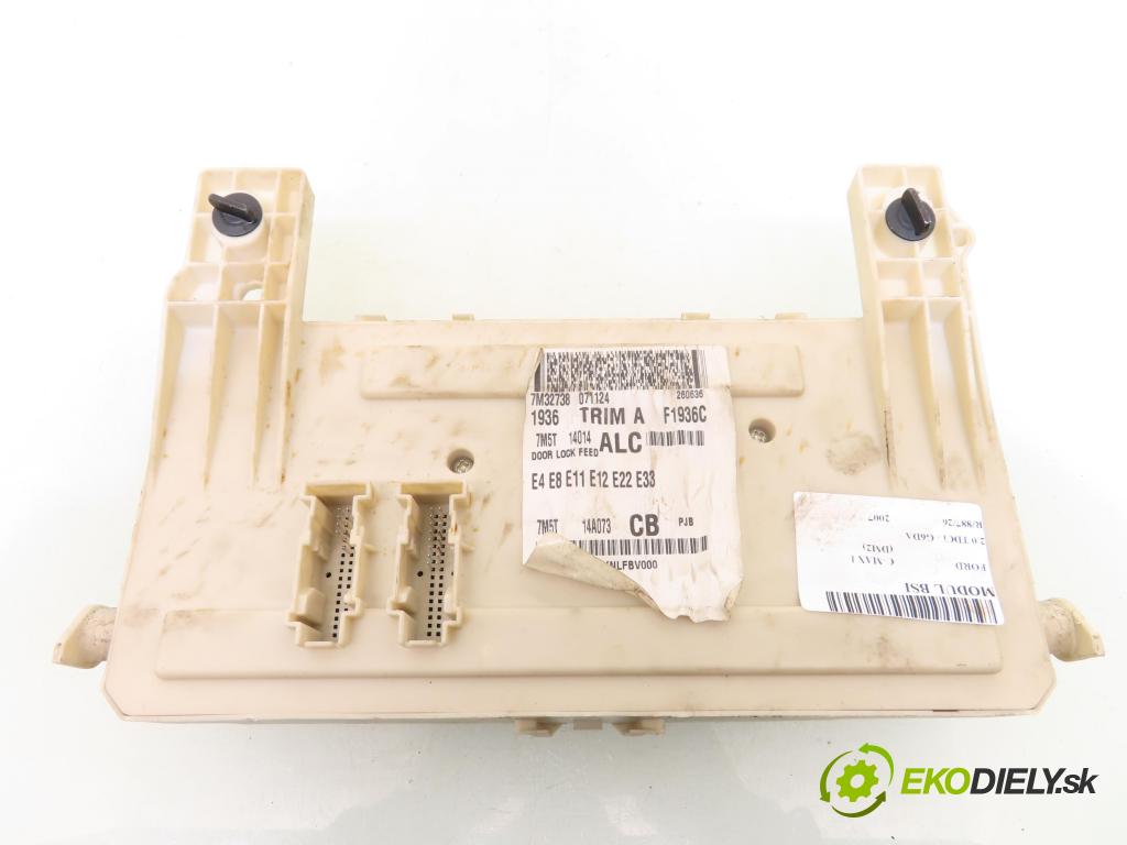 FORD C-MAX (DM2) MINIVAN 2007 100,00 2.0 TDCi - G6DA 1997,00 MODUL BSI 7M5T14A073CB ; 7M5T14014ALC