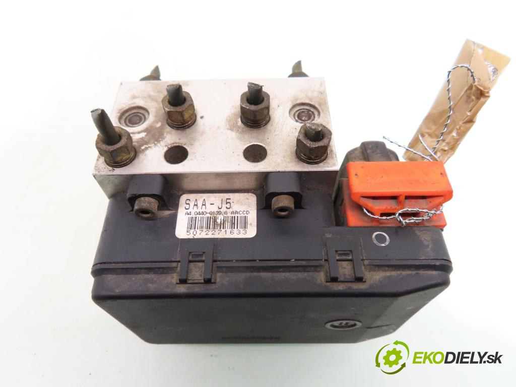 HONDA JAZZ II (GD_, GE3, GE2) HB 2005 57,00 1.2 i-DSI (GD5, GE2) - L12A1 1243,00 Pumpa ABS SAAJ5 (Pumpa ABS)