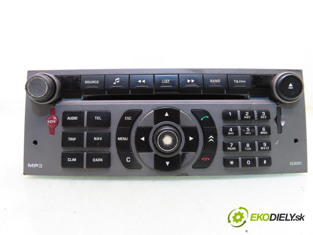 CITROEN C5 II (RC_) LIFTBACK 2006 92,00 1.8 16V - 6FY (EW7A) 1749,00 RADIO CD 96632914YW