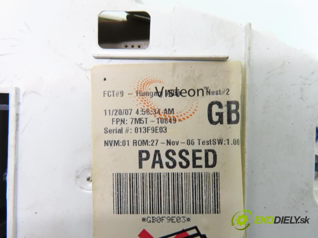 FORD C-MAX (DM2) MINIVAN 2007 100,00 2.0 TDCi - G6DA 1997,00 prístrojovka elektrický 7M5T10849GB