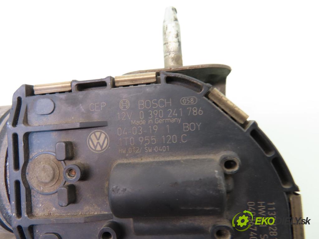 VW TOURAN (1T1, 1T2) MINIVAN 2004 74,00 1.9 TDI - AVQ 1896,00 MECHANISMUS/ motorek stěračů 1T0955120C ; 0390241786