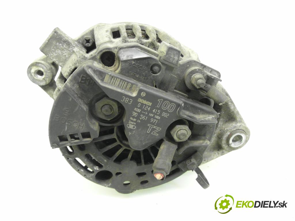 OPEL MERIVA A nadwozie wielkoprzestrzenne (MPV) (X03) MINIVAN 2006 77,00 1.6 - Z 16 XEP 1598,00 Alternátor 0124415002 ; 90561971 (Alternátor)