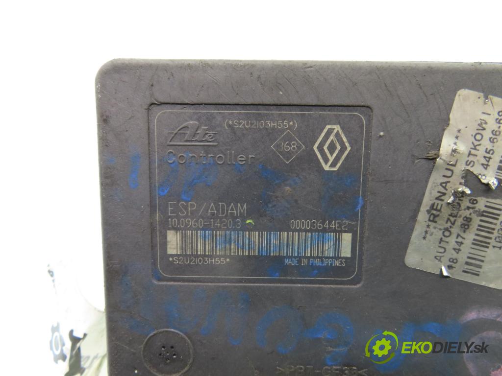 RENAULT LAGUNA II Grandtour (KG0/1_) KOMBI 2002 85,00 1.8 16V (KG0J) - F4P 770 1783,00 Pumpa ABS 10096014203 ; 8200183452 (Pumpa ABS)