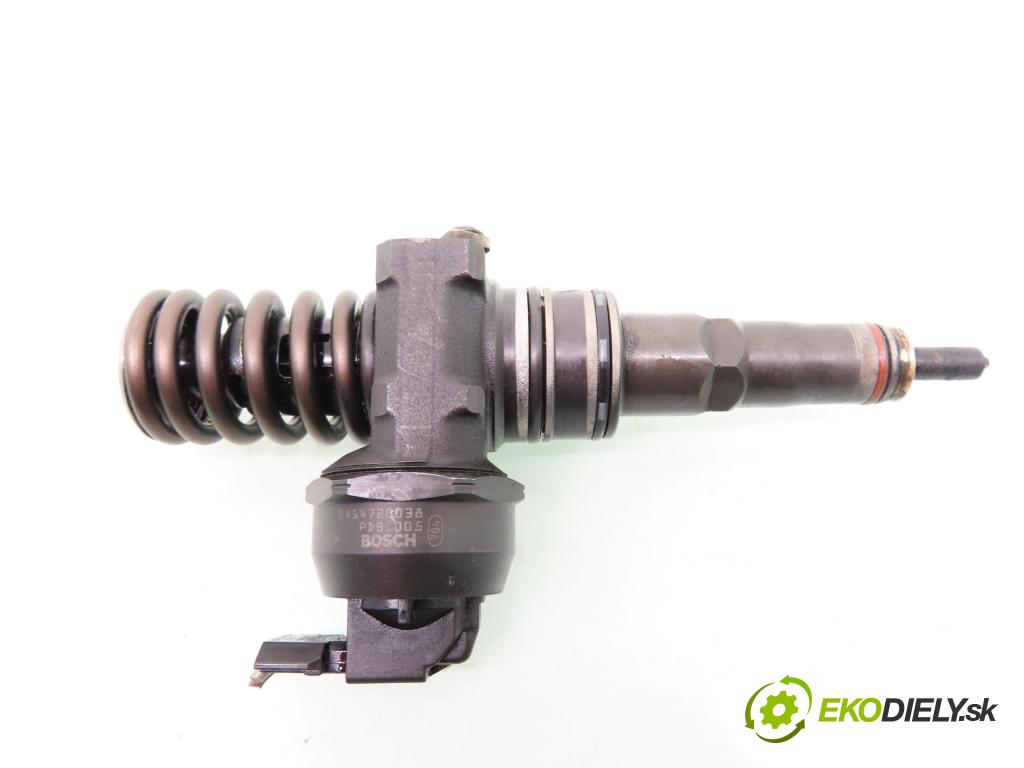 VW SHARAN (7M8, 7M9, 7M6) MINIVAN 2004 85,00 1.9 TDI PD 115 - AUY 1896,00 vstříkovač 038130073AK ; 0414720038 (Vstřikovač paliva)