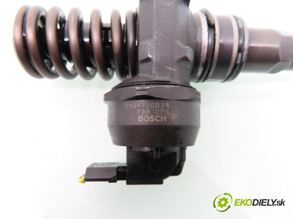 VW SHARAN (7M8, 7M9, 7M6) MINIVAN 2004 85,00 1.9 TDI PD 115 - AUY 1896,00 vstříkovač 038130073AK ; 0414720038 (Vstřikovač paliva)