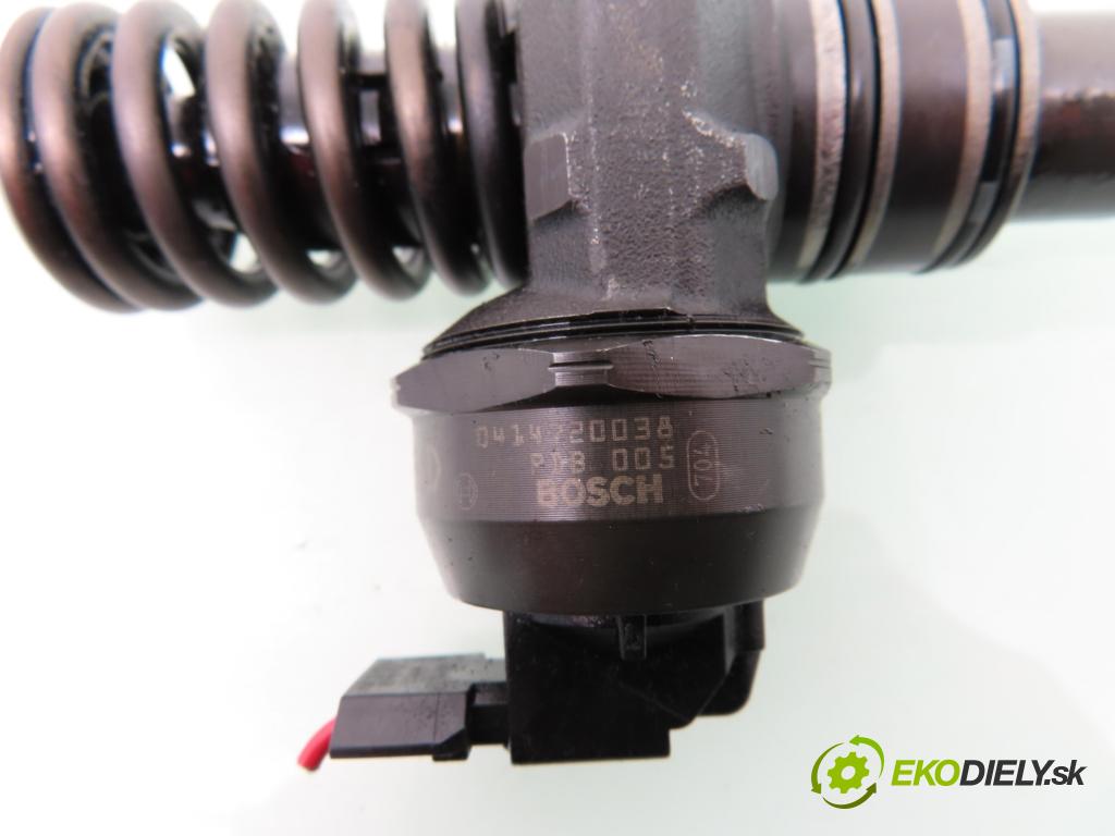 VW SHARAN (7M8, 7M9, 7M6) MINIVAN 2004 85,00 1.9 TDI PD 115 - AUY 1896,00 vstříkovač 038130073AK ; 0414720038 (Vstřikovač paliva)