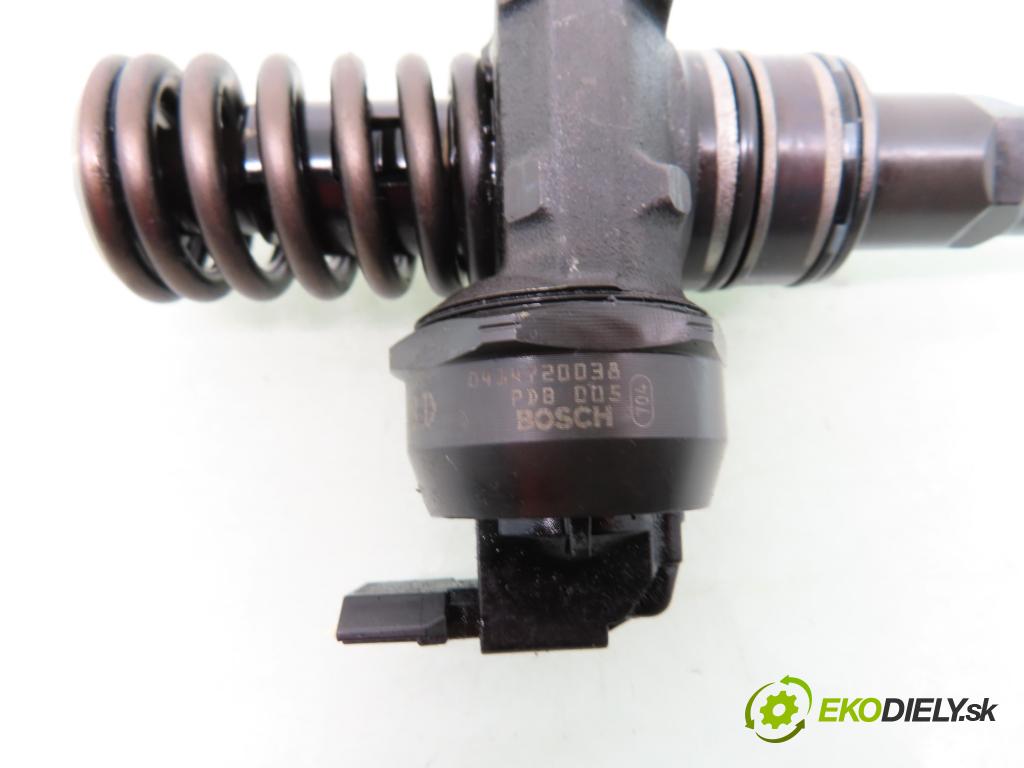 VW SHARAN (7M8, 7M9, 7M6) MINIVAN 2004 85,00 1.9 TDI PD 115 - AUY 1896,00 vstříkovač 038130073AK ; 0414720038 (Vstřikovač paliva)