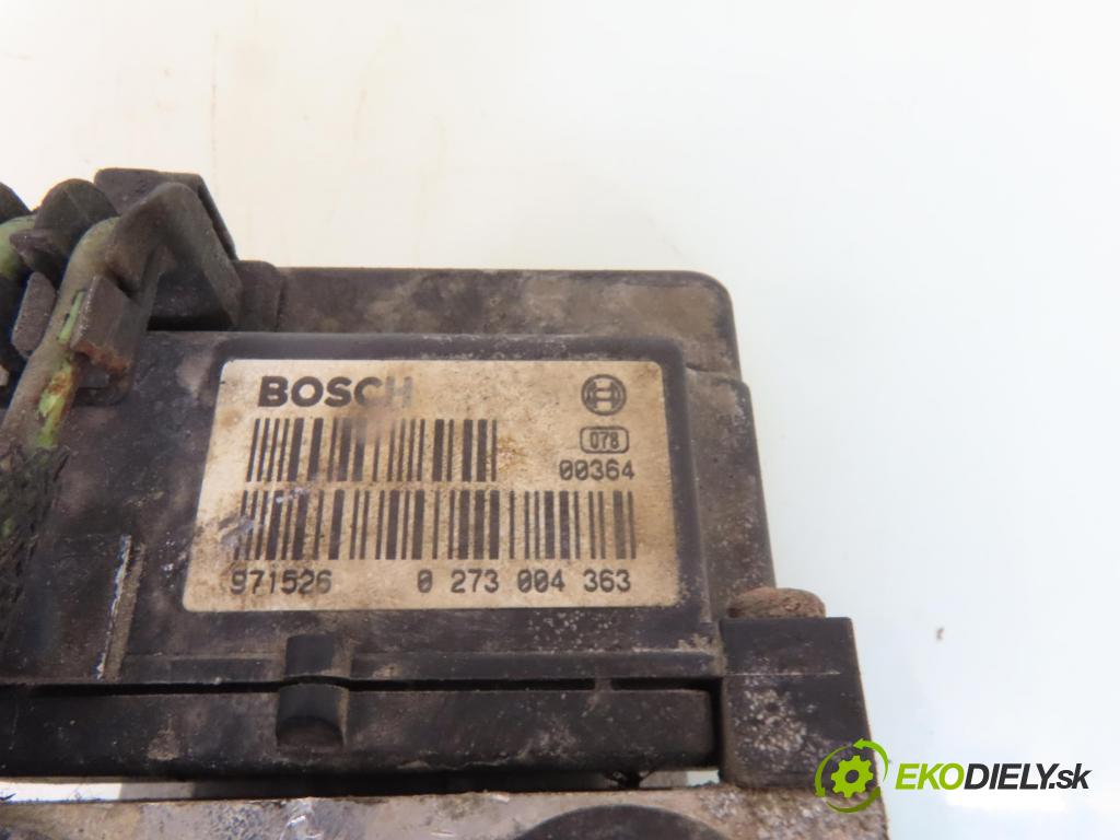 OPEL ZAFIRA A Nadwozie Wielkopojemne (MPV) (T98)  MINIVAN 2000 85,00 1.8 16V - X 18 XE1 1796,00 Pumpa ABS 0265220531 ; 0273004363 (Pumpa ABS)