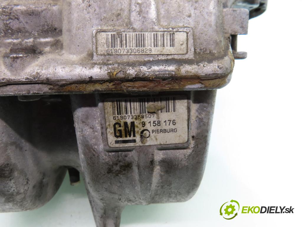 OPEL MERIVA A nadwozie wielkoprzestrzenne (MPV) (X03) MINIVAN 2005 74,00 1.6 16V - Z 16 XE 1598,00 potrubí 9158176 ; 25313846 ; 25177983
