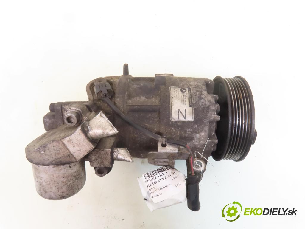BMW 1 (E87) HB 2004 85,00 116 i - N45 B16 A 1596,00 KOMPRESOR: klimatizace 691538006 (Kompresor klimatizace)