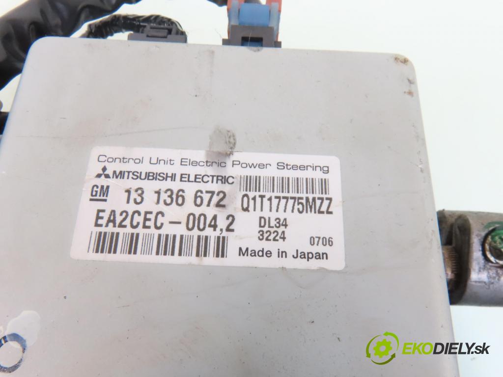 OPEL TIGRA TwinTop (X04) CABRIO 2005 66,00 1.4 - Z 14 XEP 1364,00 SLOUPEC / PODPORA elektrický 13136672 ; Q1T17775MZZ ; 13136675