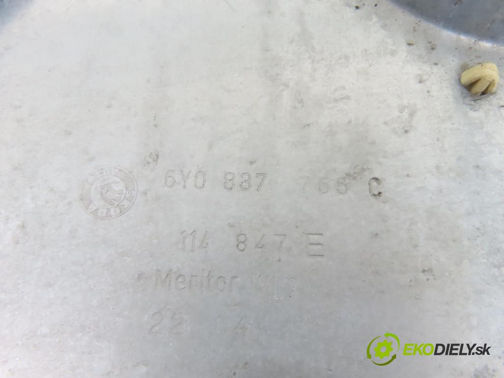SKODA FABIA I (6Y2) HB 2004 74,00 1.9 TDI - ATD 1896,00 Mechanizmus okien 6Q1959801A ; 6Y0837755C ; 114847E