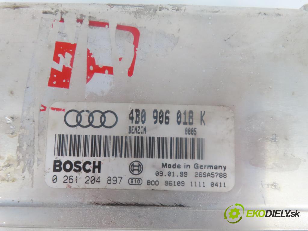 AUDI A4 (8D2, B5) SEDAN 1999 110,00 1.8 T - AEB 1781,00 spínačka / imobilizéra IMMO / řídící jednotka 4B0906018K ; 4B0905851C