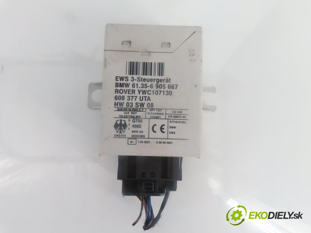 BMW 3 Touring (E46) KOMBI 2000 87,00 318 i - M43 B19 (194E1) 1895,00 spinačka / imobilizéra IMMO / Riadiaca jednotka 0261204420 ; 1430940 ; 0263606241
