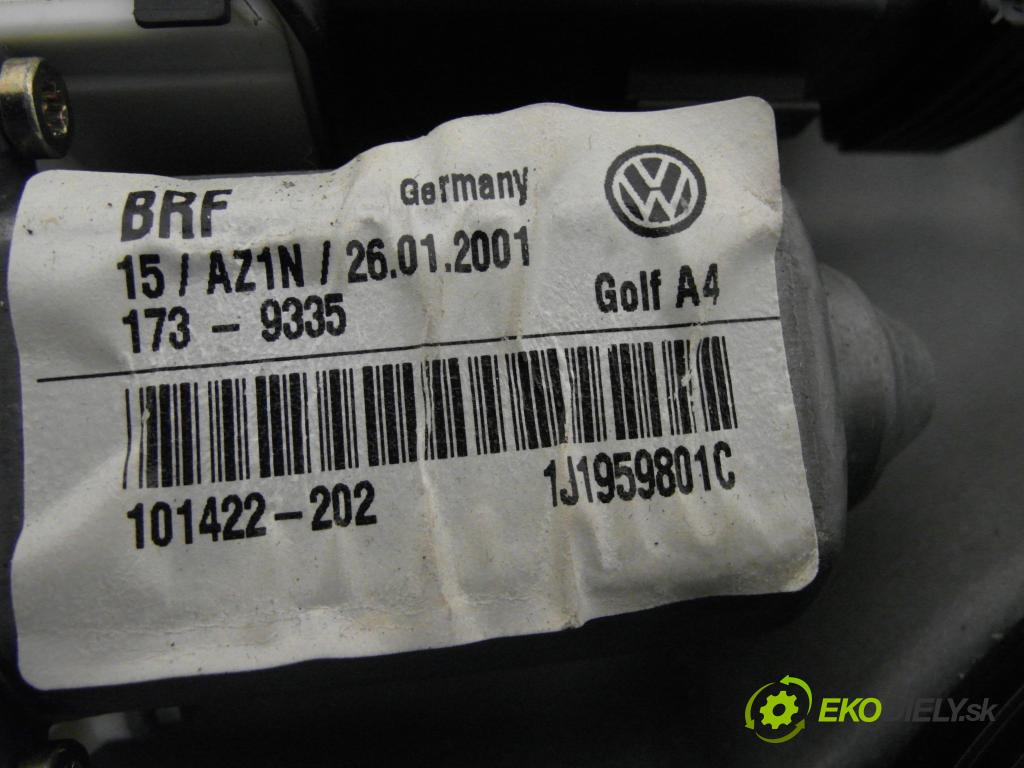VW GOLF IV (1J1) HB 2001 55,00 1.4 16V - AKQ 1390,00 mechanismus oken 3D 1J3837729AA ; 1J1959801C ; 1739335