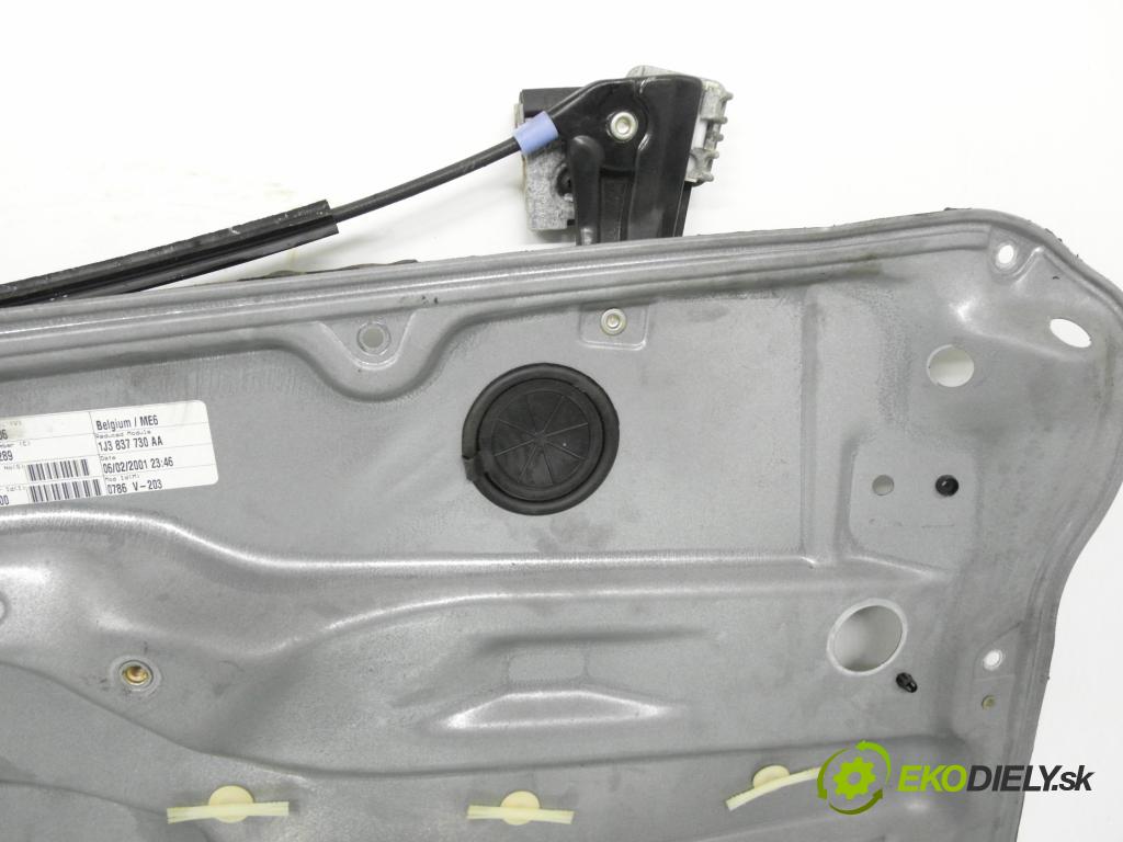 VW GOLF IV (1J1) HB 2001 55,00 1.4 16V - AKQ 1390,00 mechanismus oken PPE 3D 1J3837730AA ; 1J1959802D ; 1739348