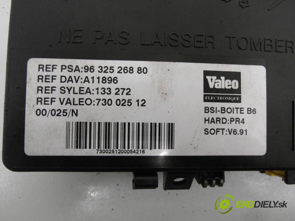 CITROEN XSARA PICASSO (N68) MINIVAN 2000 85,00 1.8 16V - 6FZ (EW7J4) 1749,00 MODUL komfortu 9632526880 ; 73002512