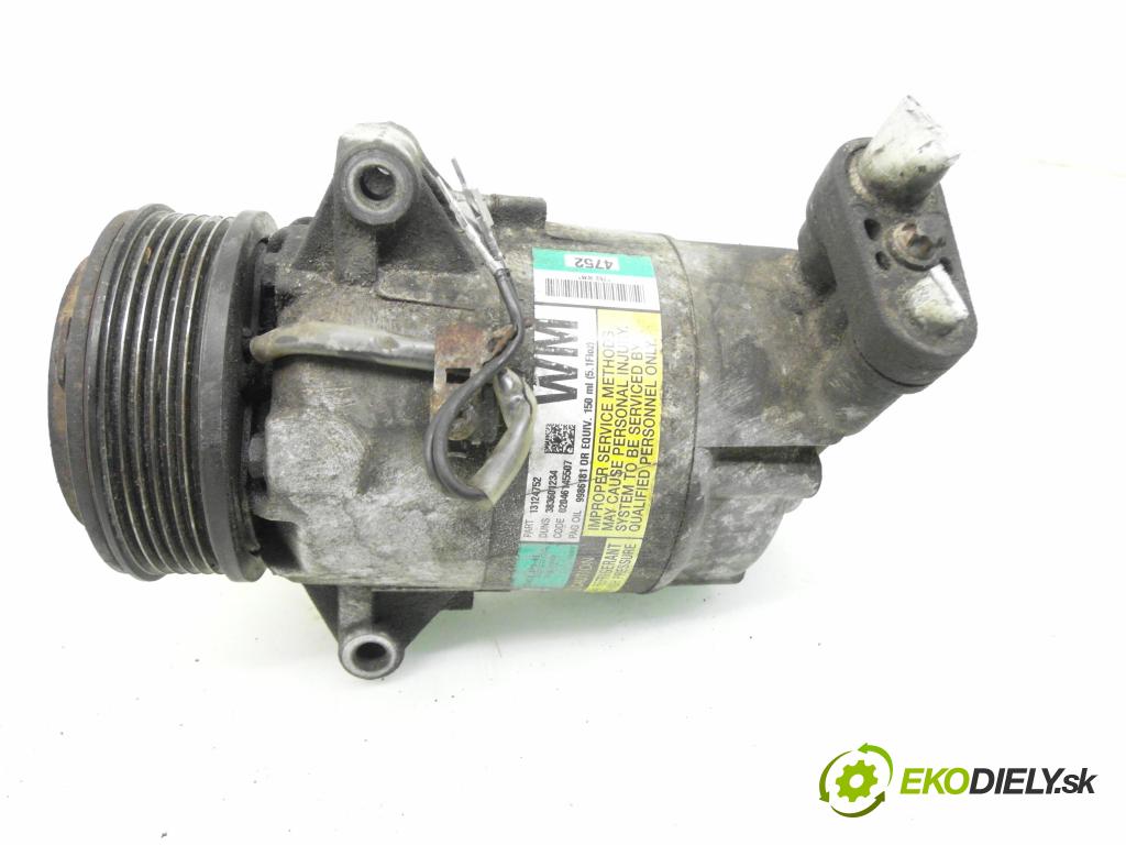 OPEL ASTRA H Kombi (A04) KOMBI 2004 88,00 1.9 CDTI - Z 19 DT 1910,00 KOMPRESOR: klimatizácie 13124752 (Kompresor klimatizácie)