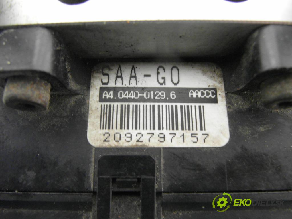 HONDA JAZZ II (GD_, GE3, GE2) HB 2002 57,00 1.2 i-DSI (GD5, GE2) - L12A1 1243,00 pumpa ABS A4044001296 ; 5AAG0 (Pumpa ABS)