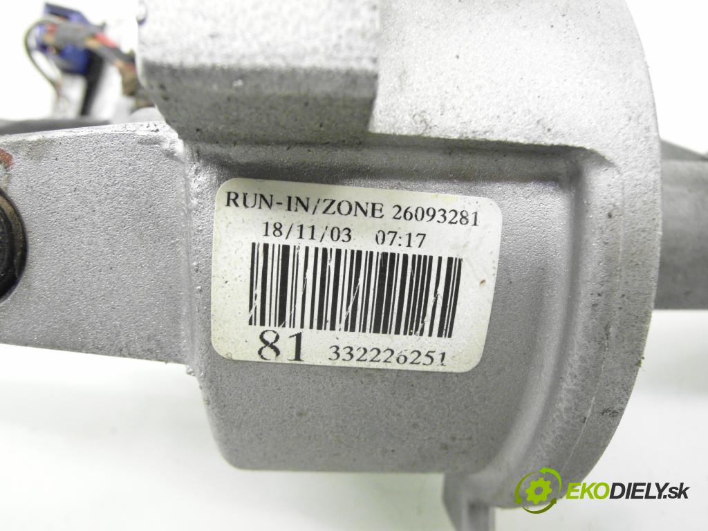 OPEL MERIVA A nadwozie wielkoprzestrzenne (MPV) (X03) MINIVAN 2006 77,00 1.6 - Z 16 XEP 1598,00 SLOUPEC / PODPORA elektrický 93392692 ; 2608767720A ; 2609556414A