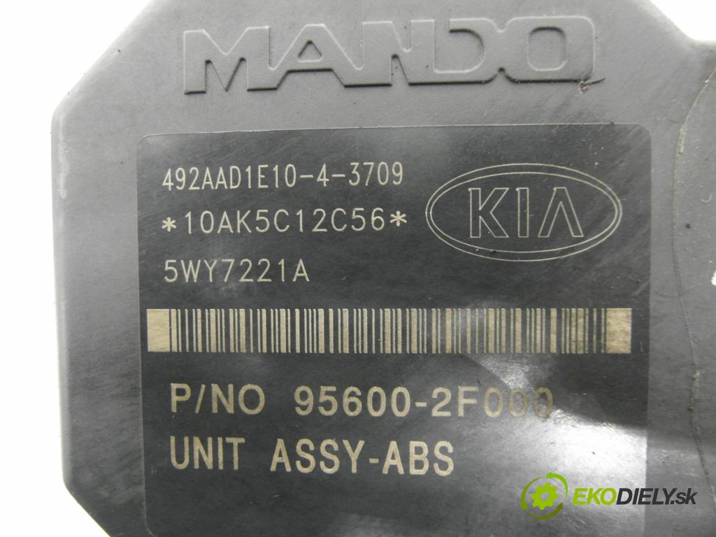 KIA CERATO I liftback (LD) HB 2005 77,00 1.6 - G4ED 1599,00 pumpa ABS 956002F000 ; 589202F000 ; BH60104900 (Pumpa ABS)